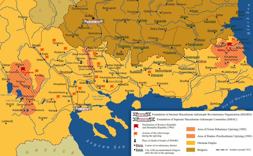 Μακεδονίας του Ίλιντεν παραπέμπει ευθέως στην Εξέγερση του Ίλιντεν που έλαβε χώρα στις 20 Ιουλίου το 1903 1