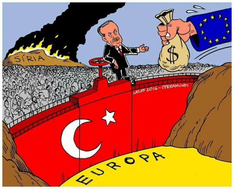 Δημοκράτης  Ερντογάν προς Ευρώπη  Αν ανοίξουμε τις πύλες, δεν θα βρίσκετε τρύπα να κρυφτείτε