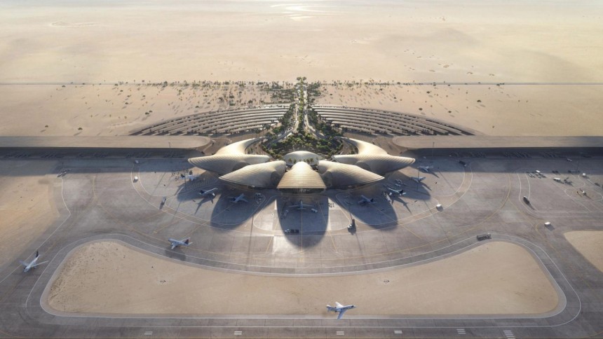 Η κατασκευή ξεκινά στο Διεθνές Αεροδρόμιο της Ερυθράς Θάλασσας Foster + Partners στη Σαουδική Αραβία
