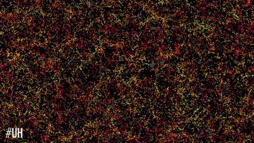 1.2 Τρισεκατομμύρια γαλαξίες.. καθε φωτεινο σημειο ειναι ΑΠΕΙΡΑ ΣΜΗΝΗ ΓΑΛΑΞΙΩΝ